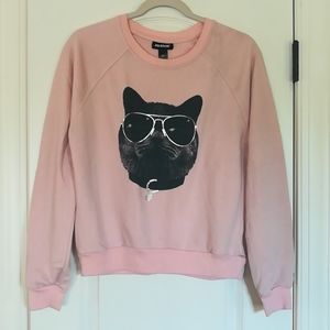 Joe Boxer Cool Cat Casual Sweater